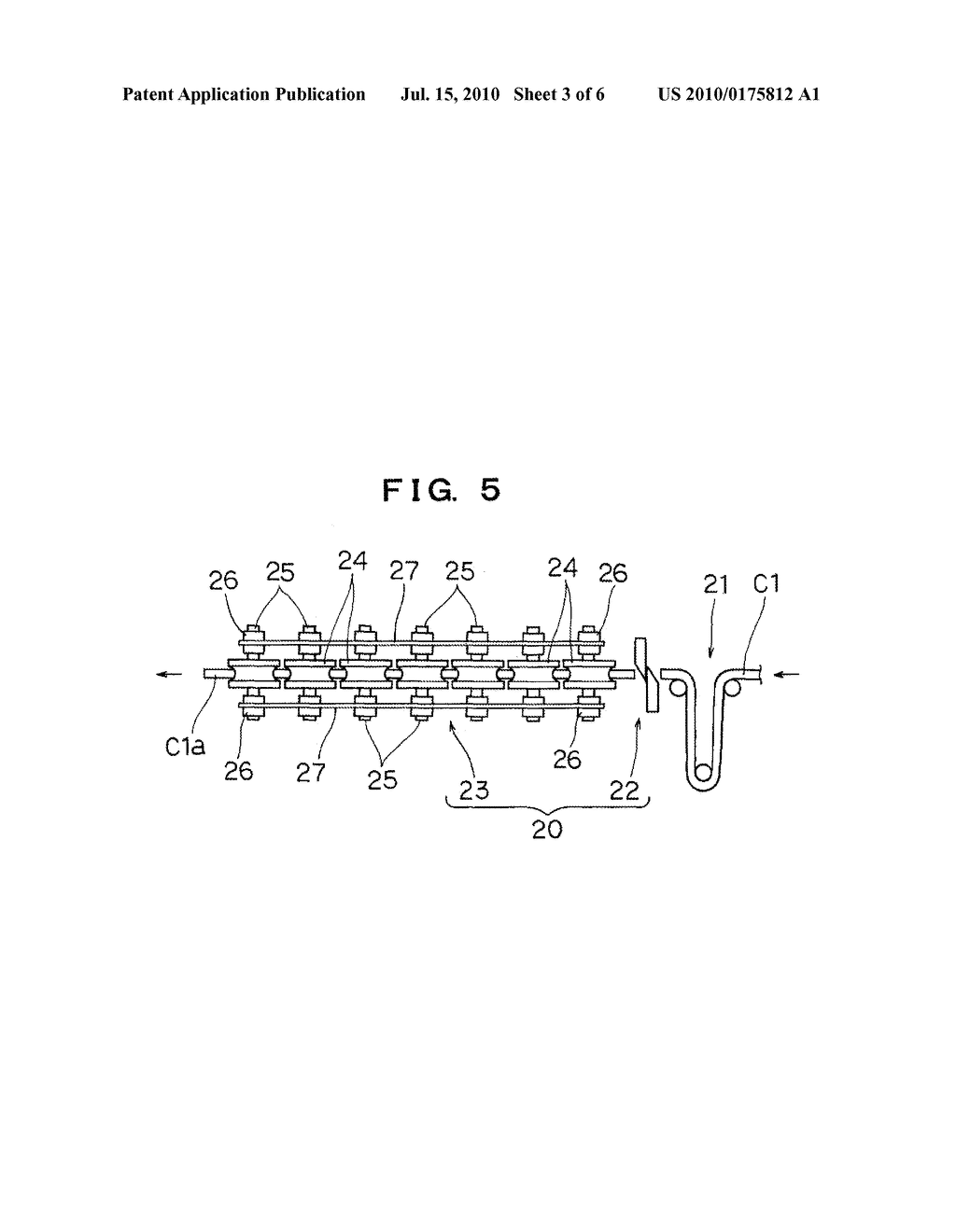 METHOD OF AND APPARATUS FOR MANUFACTURING A BELT MEMBER - diagram, schematic, and image 04