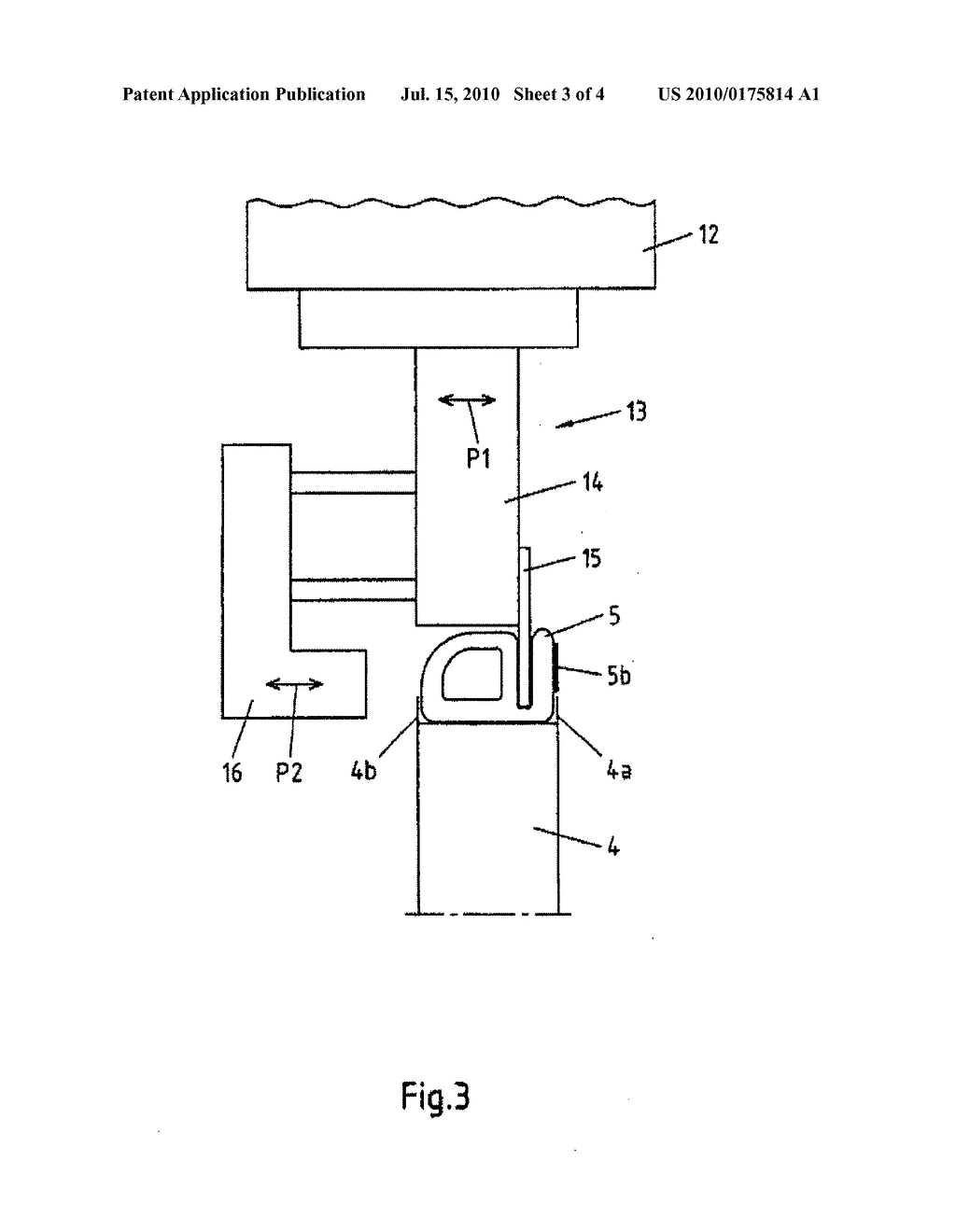 Method and system for applying an encircling seal to a closure of an opening, in particular of a door, of a motor vehicle - diagram, schematic, and image 04