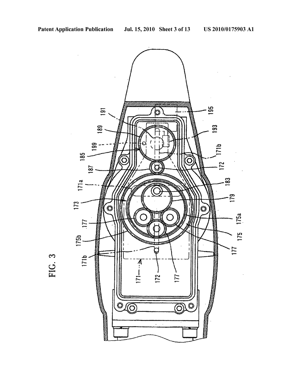 Electric hammer - diagram, schematic, and image 04