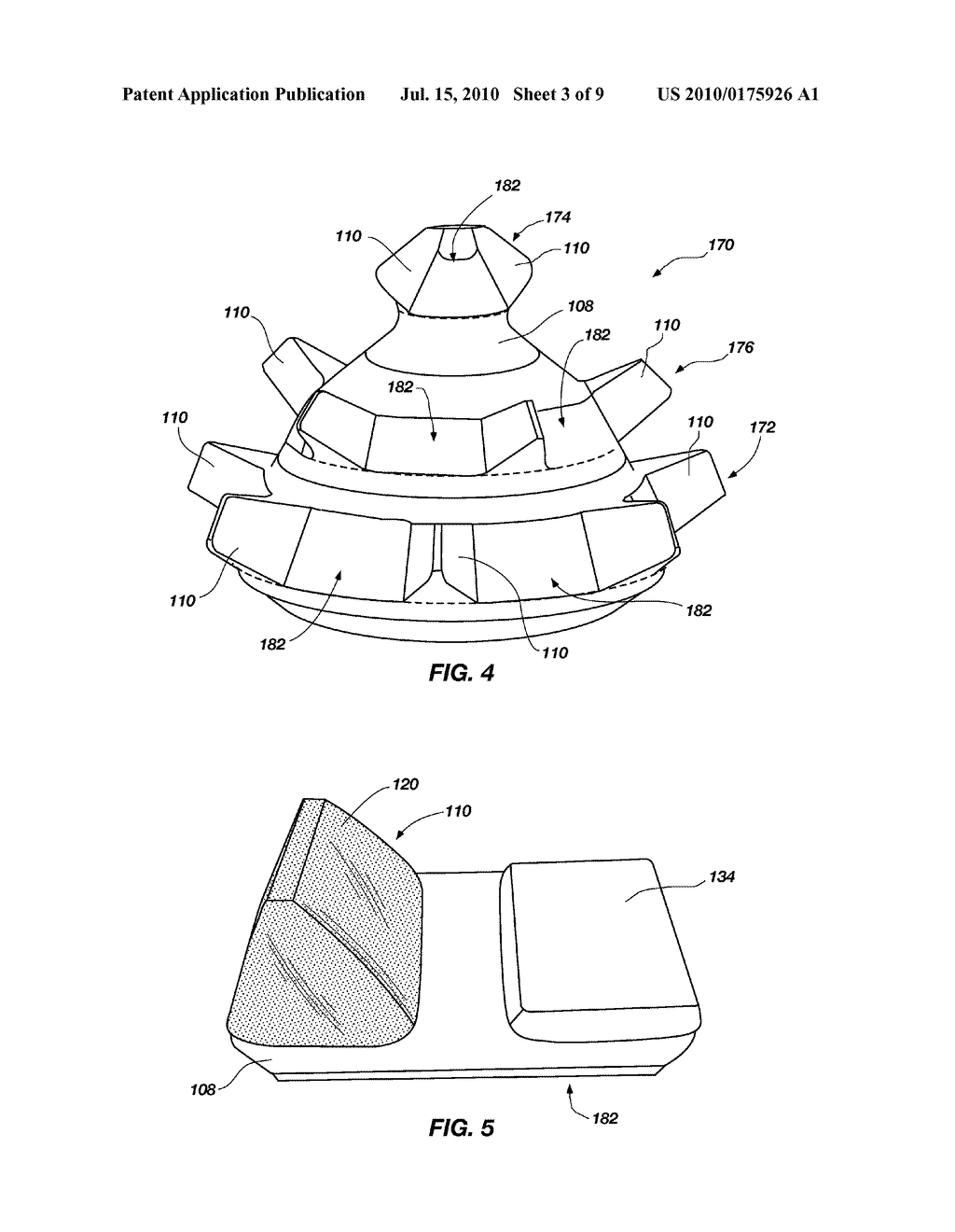 ROLLER CONES HAVING NON-INTEGRAL CUTTING STRUCTURES, DRILL BITS INCLUDING SUCH CONES, AND METHODS OF FORMING SAME - diagram, schematic, and image 04