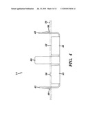 INSTRUMENT TRAY ASSEMBLY AND BRACKETS FOR INSERTING INTO AN INSTRUMENT TRAY diagram and image