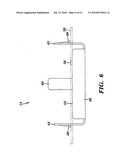 INSTRUMENT TRAY ASSEMBLY AND BRACKETS FOR INSERTING INTO AN INSTRUMENT TRAY diagram and image