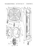 FOOD STORAGE CONTAINER AND CONTAINER SYSTEM diagram and image