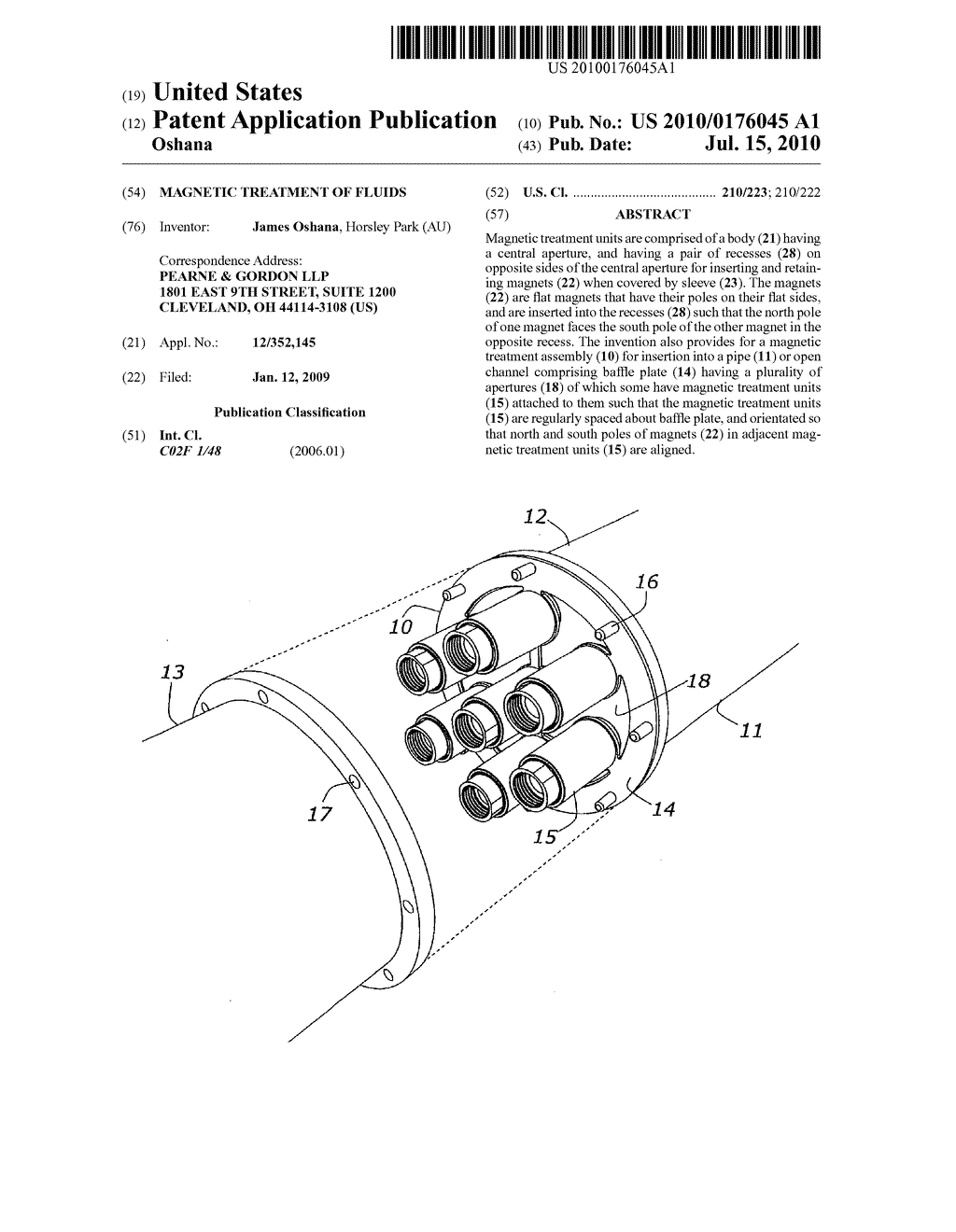 MAGNETIC TREATMENT OF FLUIDS - diagram, schematic, and image 01