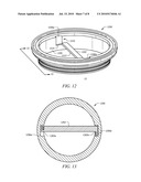 FILTRATION SYSTEM WITH A DUAL SEALING RING FILTER BASKET AND/OR A DUAL SEALING RING COLLAR FOR A FILTER ELEMENT diagram and image