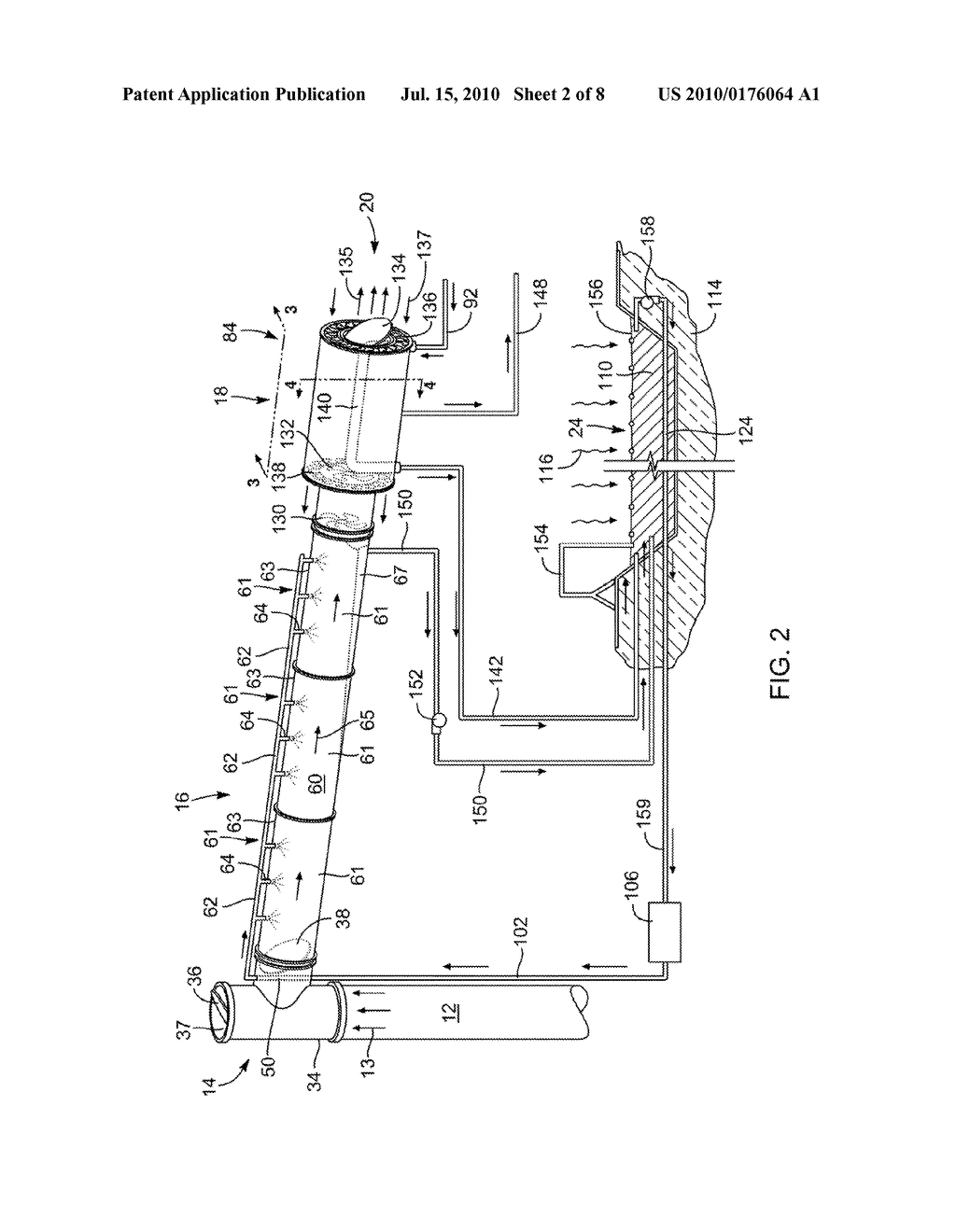 Back Pressure-Matched, Integrated, Environmental-Remediation Apparatus and Method - diagram, schematic, and image 03