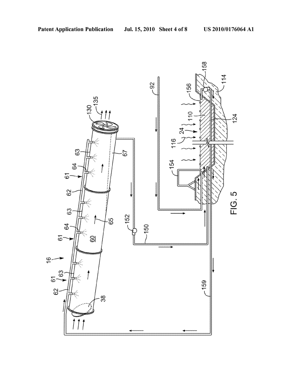 Back Pressure-Matched, Integrated, Environmental-Remediation Apparatus and Method - diagram, schematic, and image 05