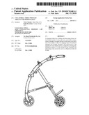 Collapsible, Three-Wheeled Trolley for Shopping Bags diagram and image