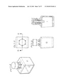 Collapsible, Three-Wheeled Trolley for Shopping Bags diagram and image