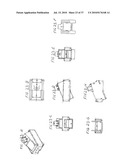 Collapsible, Three-Wheeled Trolley for Shopping Bags diagram and image