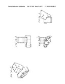 Collapsible, Three-Wheeled Trolley for Shopping Bags diagram and image