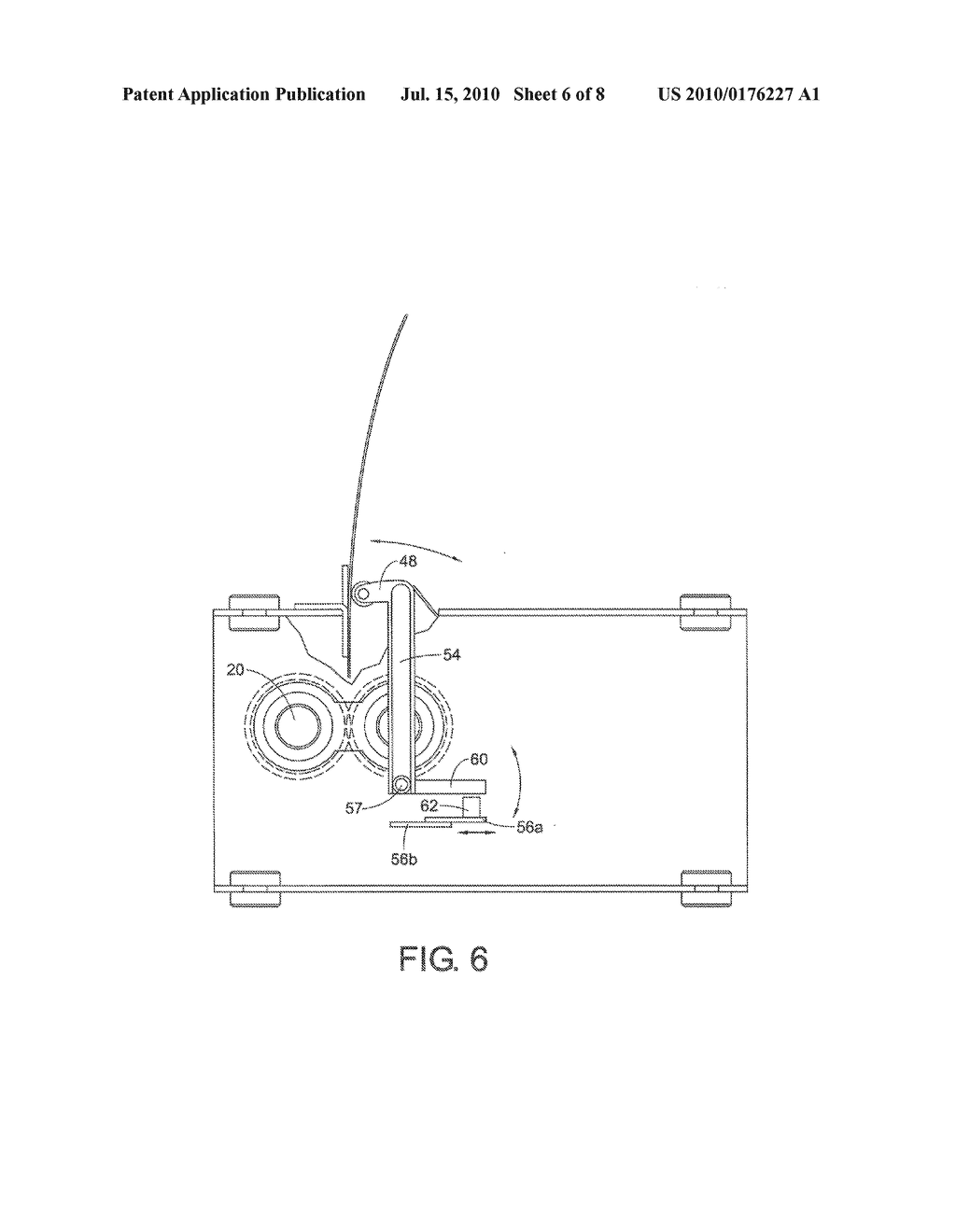 ANTI-JAMMING ASSEMBLY FOR SHREDDERS OF SHEET LIKE MATERIAL - diagram, schematic, and image 07