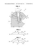 LOCKING ELEMENT FOR USE WITH A KNIFE CLAMPING ASSEMBLY diagram and image