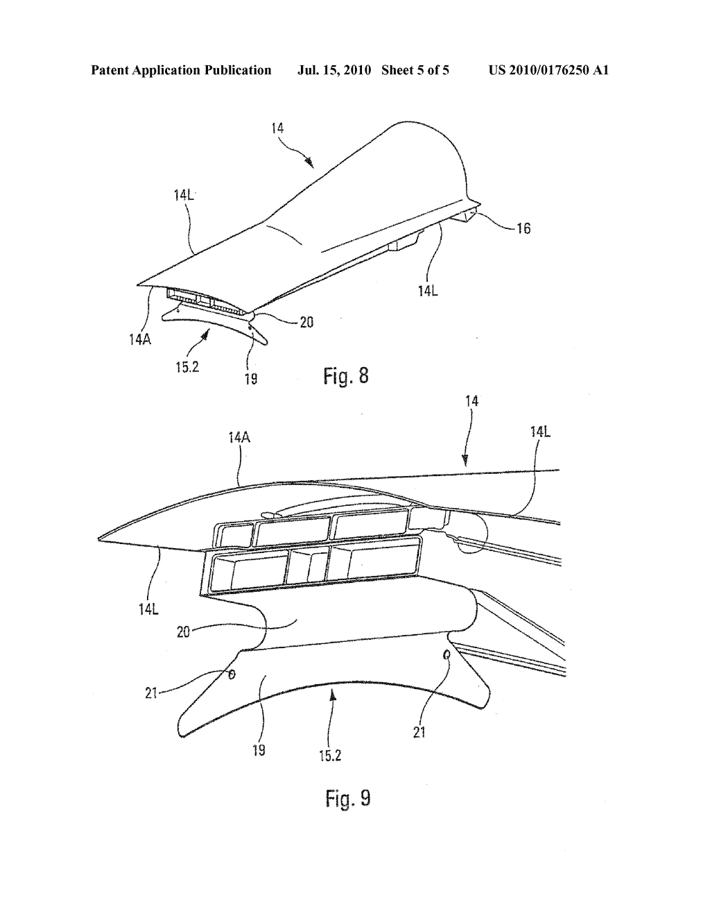 FAIRING FOR A PYLON VIA WHICH A TURBINE ENGINE IS SUSPENDED FROM A WING OF AN AIRCRAFT - diagram, schematic, and image 06