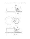 APPARATUS FOR CONNECTING SUCKING PLATE AND TABLEWARES FOR TABLE PROVIDED WITH THE SAME diagram and image