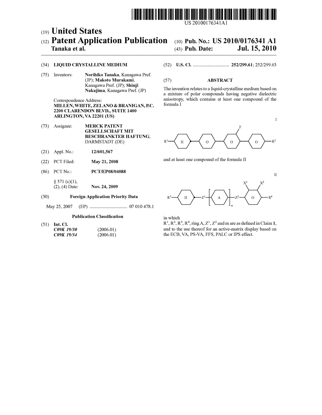 LIQUID CRYSTALLINE MEDIUM - diagram, schematic, and image 01