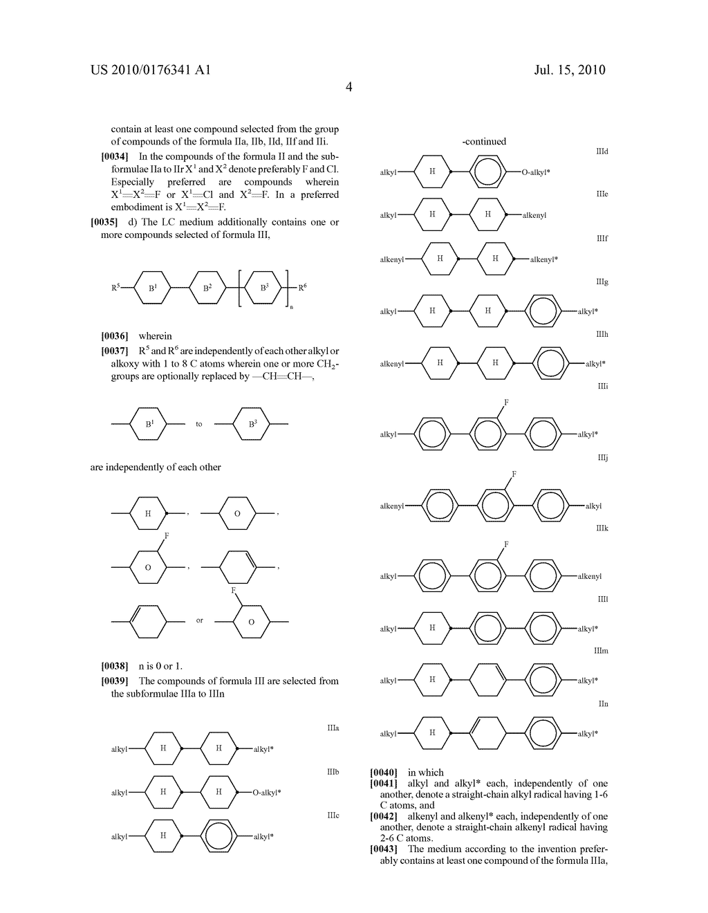 LIQUID CRYSTALLINE MEDIUM - diagram, schematic, and image 05