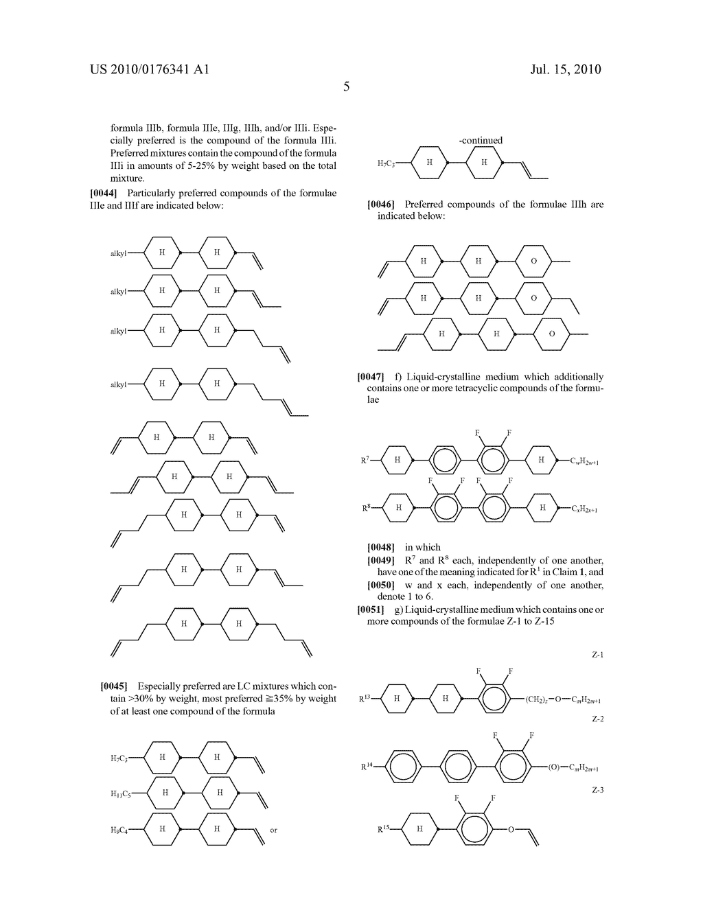 LIQUID CRYSTALLINE MEDIUM - diagram, schematic, and image 06