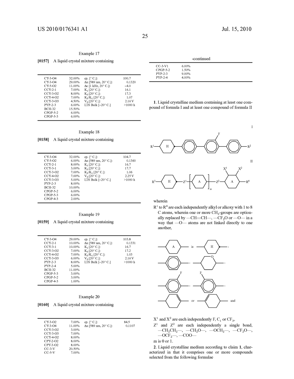 LIQUID CRYSTALLINE MEDIUM - diagram, schematic, and image 26