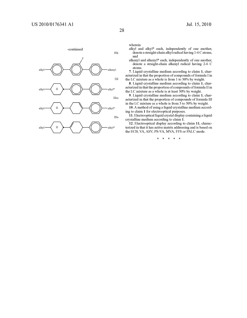 LIQUID CRYSTALLINE MEDIUM - diagram, schematic, and image 29