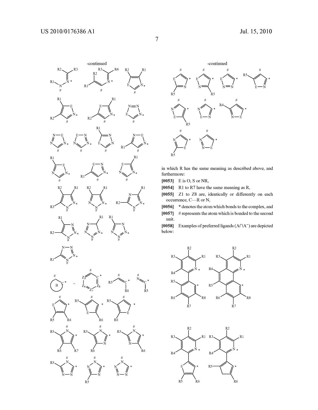 LUMINESCENT METAL COMPLEXES FOR ORGANIC ELECTRONIC DEVICES - diagram, schematic, and image 21