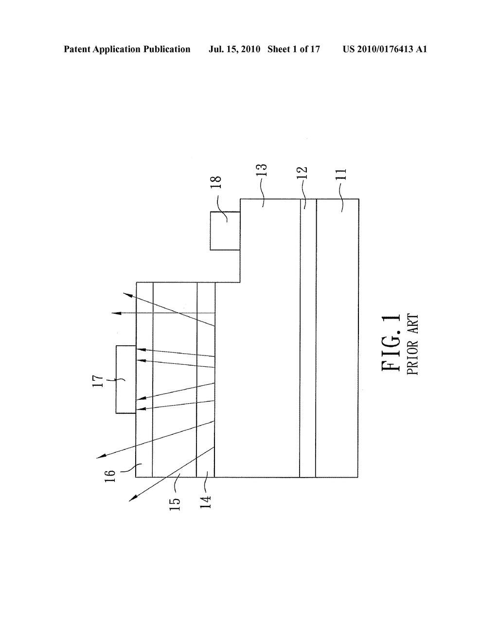 LIGHT-EMITTING DIODE DEVICE INCLUDING A MULTI-FUNCTIONAL LAYER - diagram, schematic, and image 02