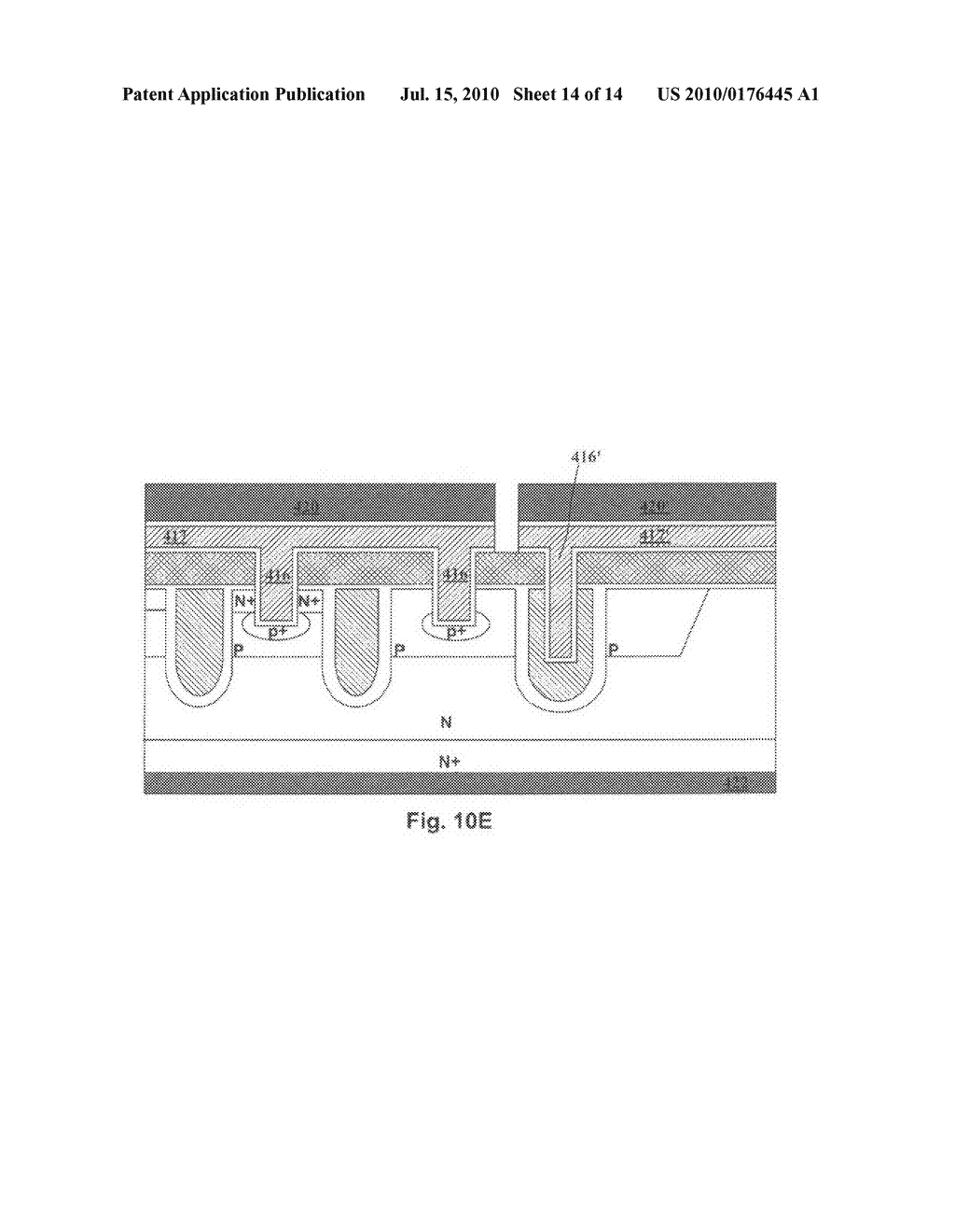 Metal schemes of trench MOSFET for copper bonding - diagram, schematic, and image 15