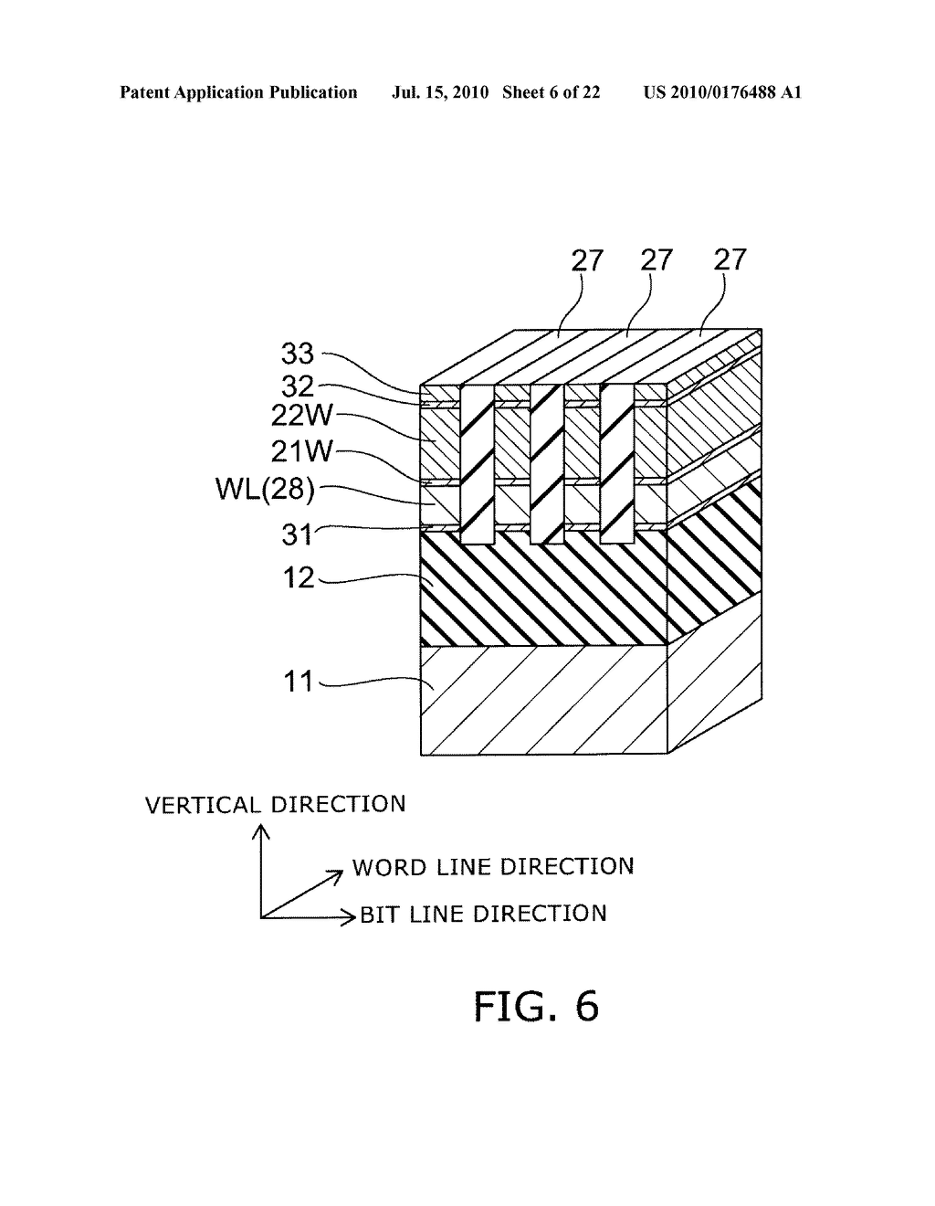 SEMICONDUCTOR MEMORY DEVICE AND METHOD FOR MANUFACTURING SAME - diagram, schematic, and image 07