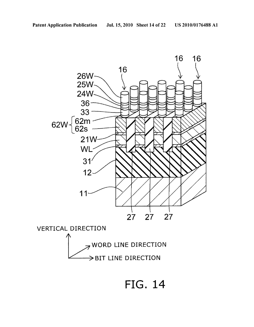 SEMICONDUCTOR MEMORY DEVICE AND METHOD FOR MANUFACTURING SAME - diagram, schematic, and image 15