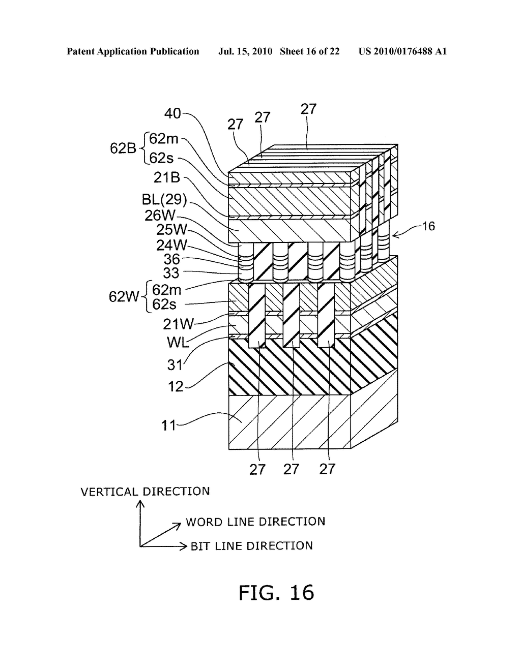 SEMICONDUCTOR MEMORY DEVICE AND METHOD FOR MANUFACTURING SAME - diagram, schematic, and image 17