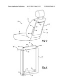 LEG SUPPORT ASSEMBLY FOR A SMALL CHILD diagram and image