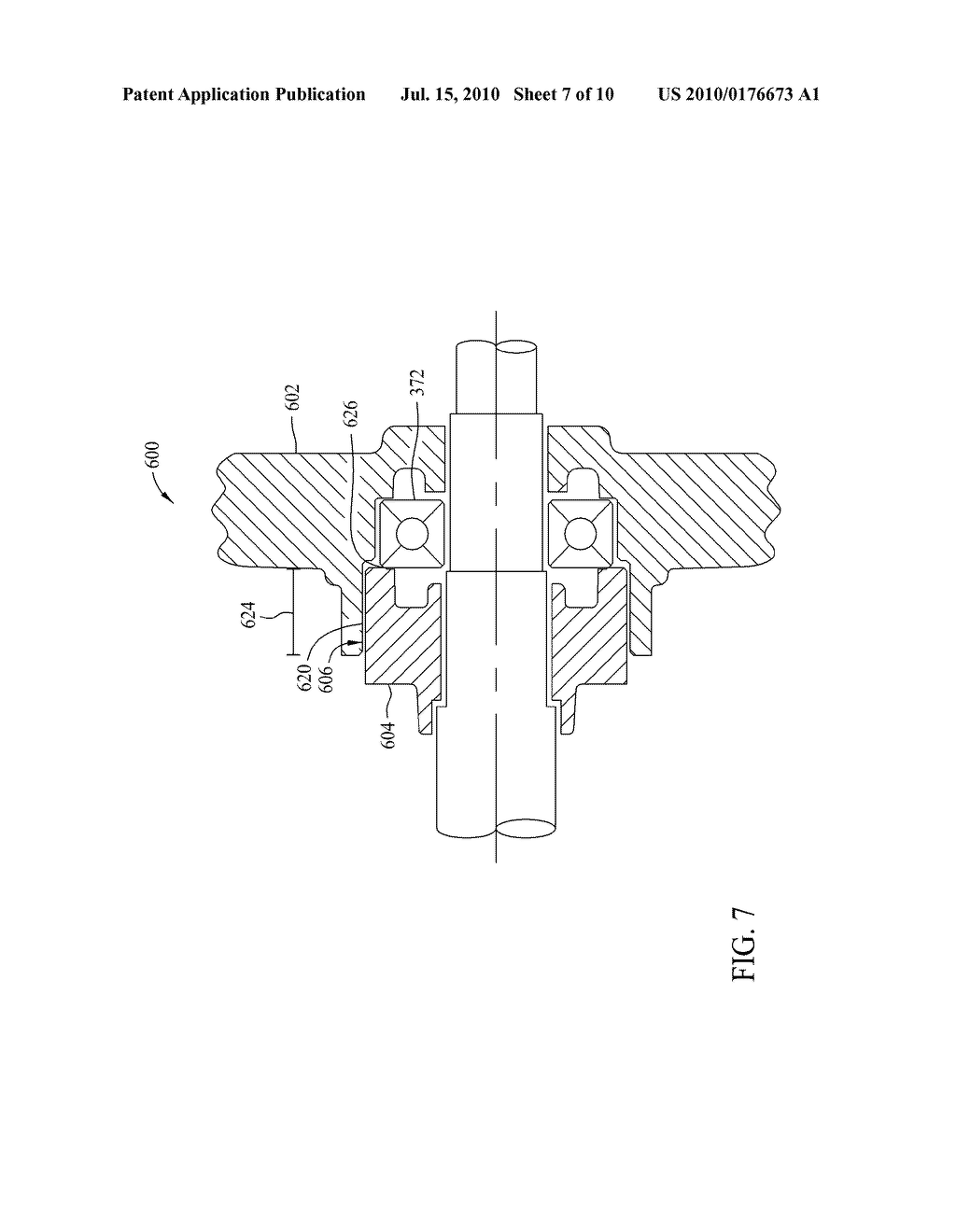 END SHIELD AND INNER BEARING CAP ASSEMBLY - diagram, schematic, and image 08