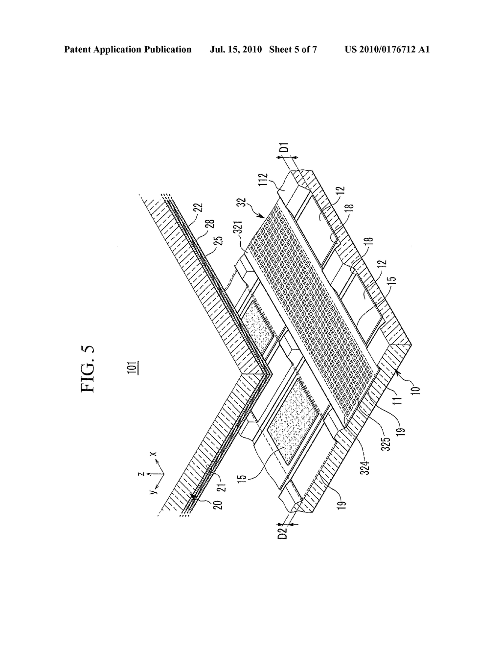 LIGHT EMISSION DEVICE AND DISPLAY DEVICE HAVING THE SAME - diagram, schematic, and image 06