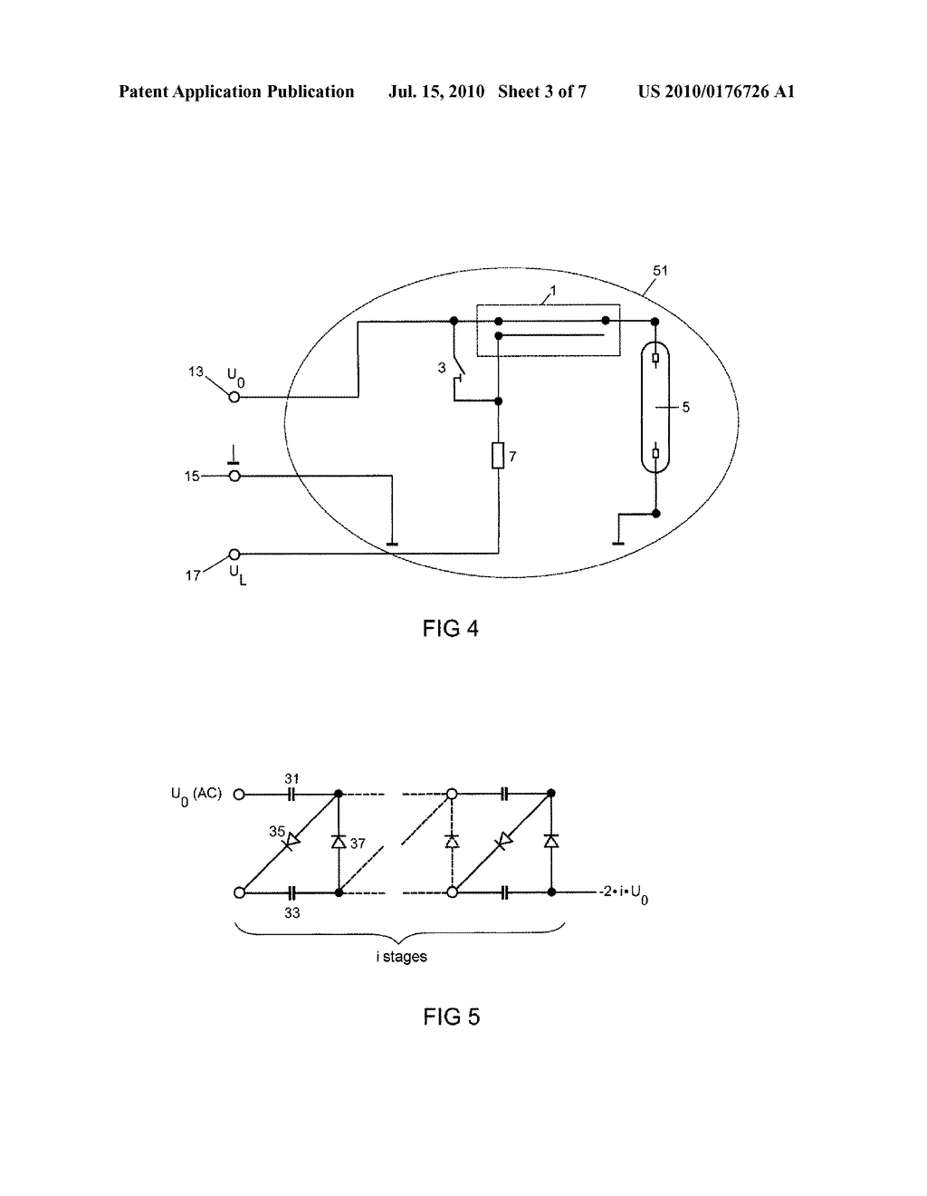 HIGH-PRESSURE DISCHARGE LAMP WITH IMPROVED IGNITION QUALITY AND IGNITION DEVICE FOR A GAS DISCHARGE LAMP - diagram, schematic, and image 04
