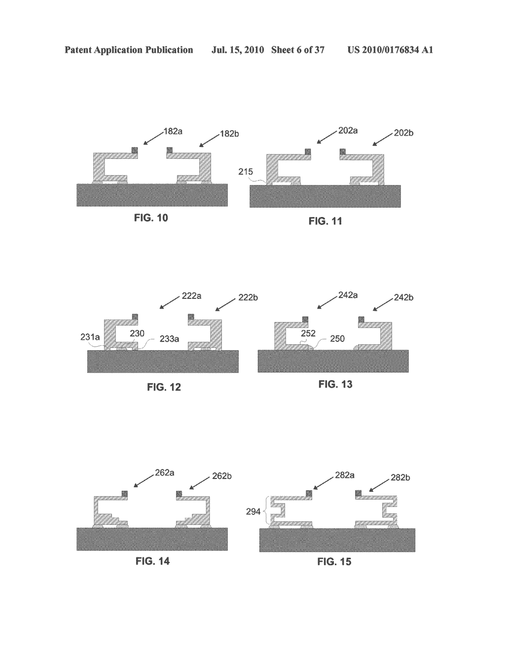 Cantilever Microprobes For Contacting Electronic Components and Methods for Making Such Probes - diagram, schematic, and image 07