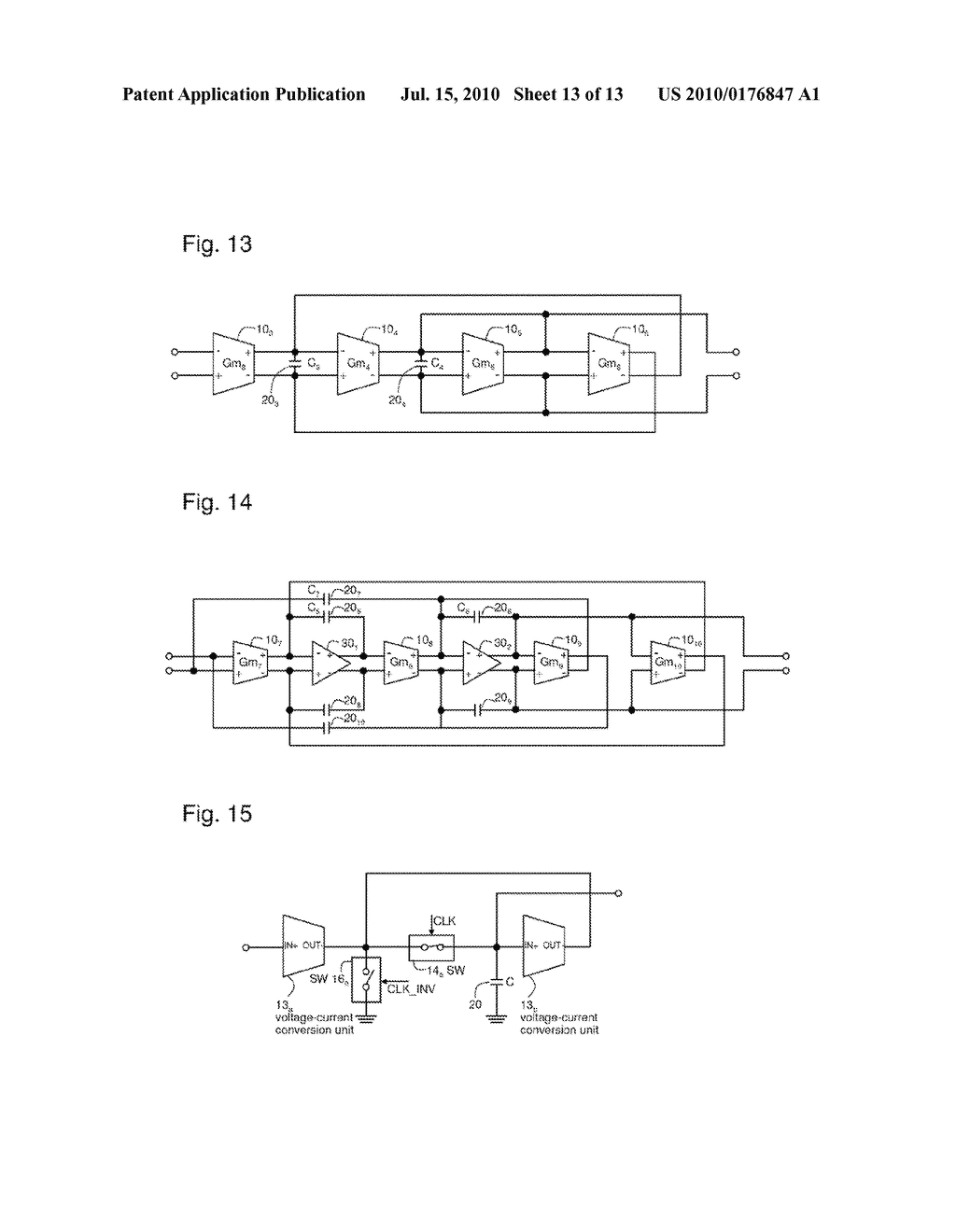 VOLTAGE-CURRENT CONVERTER AND FILTER CIRCUIT USING SAME - diagram, schematic, and image 14