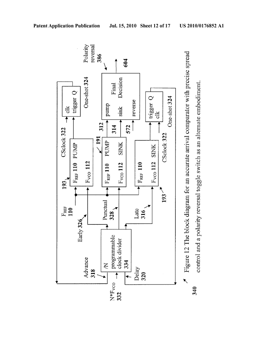 SPREAD SPECTRUM CLOCK GENERATOR USING ARRIVAL LOCKED LOOP TECHNOLOGY - diagram, schematic, and image 13