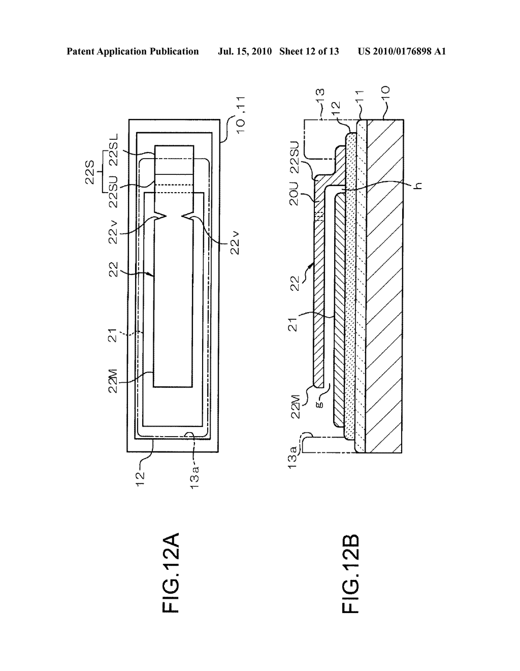 MEMS DEVICE AND METHOD FOR MANUFACTURING THE SAME - diagram, schematic, and image 13