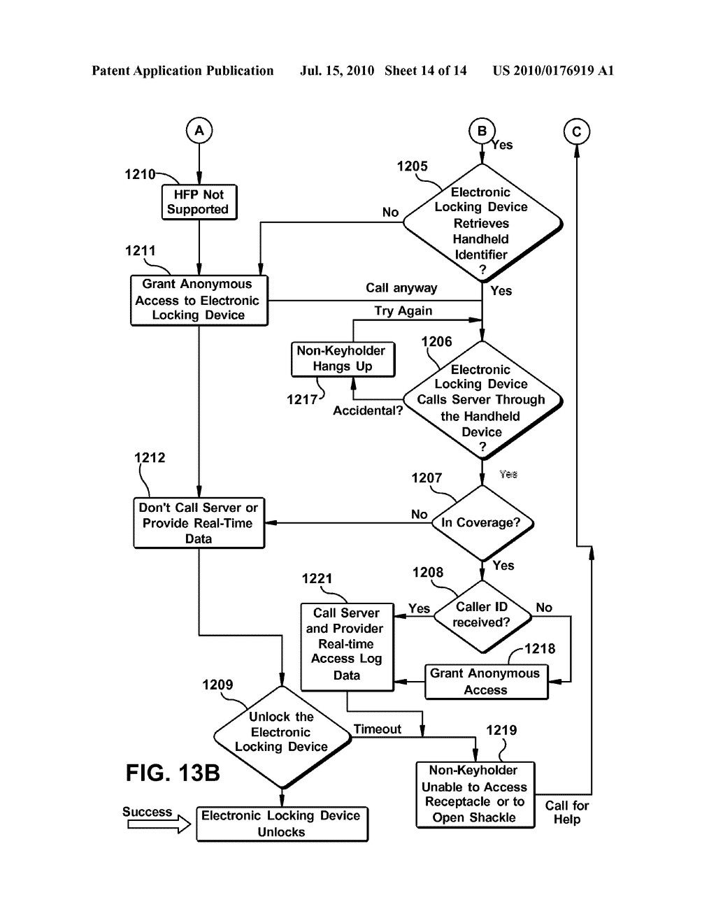 ONE-TIME ACCESS FOR ELECTRONIC LOCKING DEVICES - diagram, schematic, and image 15