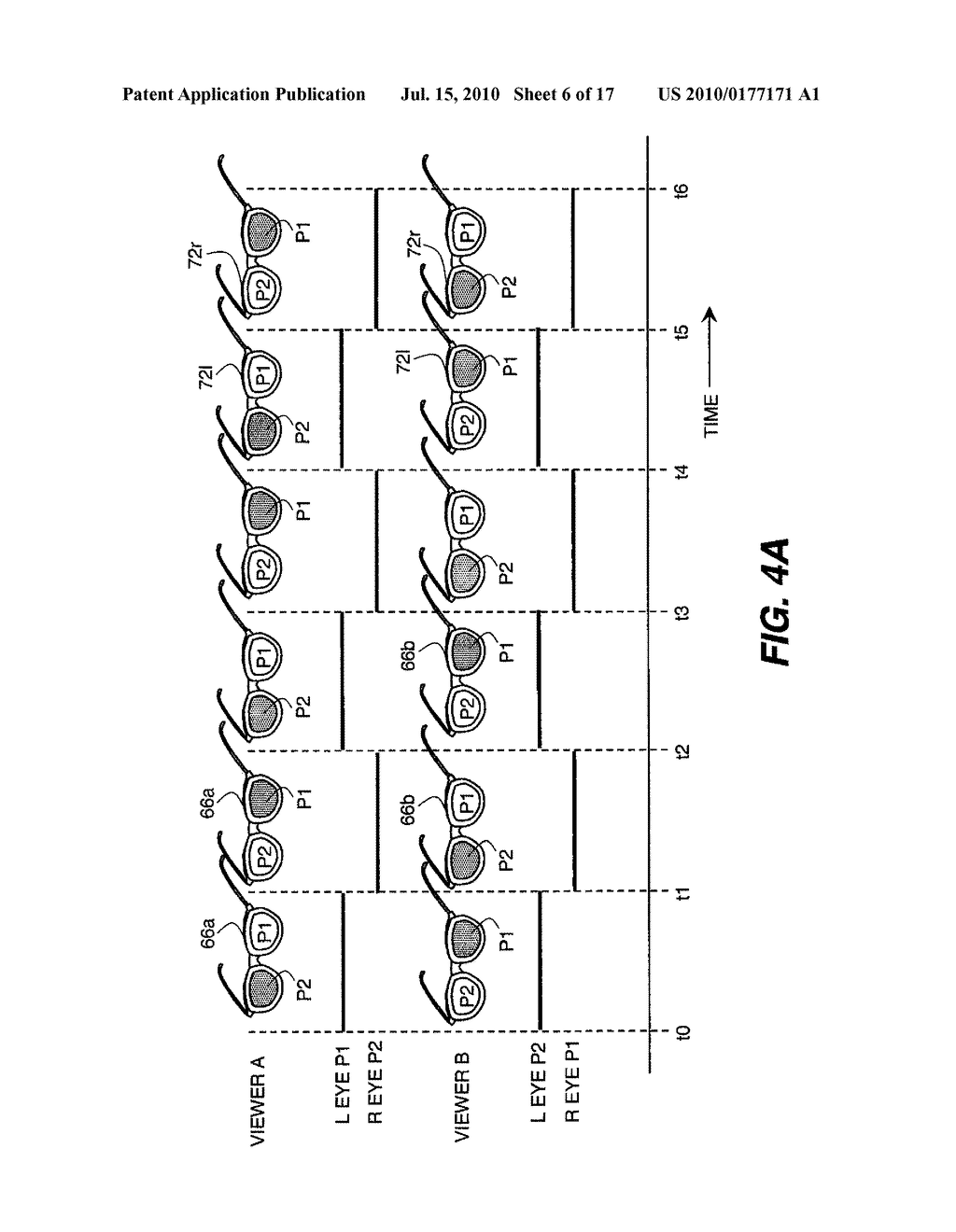 DUAL-VIEW STEREOSCOPIC DISPLAY USING LINEAR MODULATOR ARRAYS - diagram, schematic, and image 07