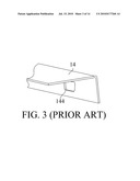 LCD APPARATUS WITH EDGE-ENGAGING ASSEMBLY AND METHOD OF FABRICATING SUCH EDGE-ENGAGING ASSEMBLY diagram and image