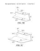 LCD APPARATUS WITH EDGE-ENGAGING ASSEMBLY AND METHOD OF FABRICATING SUCH EDGE-ENGAGING ASSEMBLY diagram and image