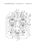 Splitter/Combiner and Waveguide Amplifier Incorporating Splitter/Combiner diagram and image