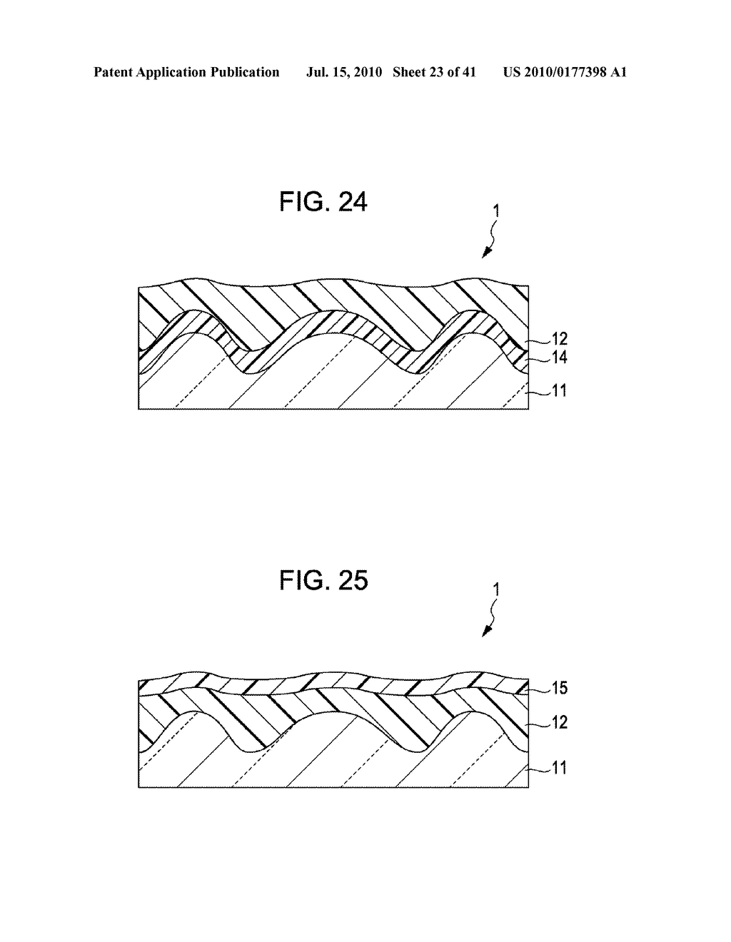 OPTICAL ELEMENT AND METHOD FOR MAKING THE SAME, MASTER AND METHOD FOR MAKING THE SAME, AND DISPLAY APPARATUS - diagram, schematic, and image 24