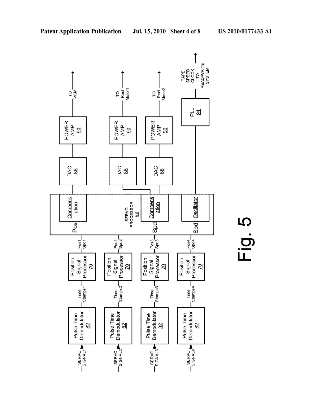 POSITION SIGNAL PROCESSOR - diagram, schematic, and image 05