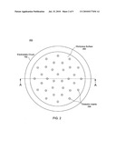 Electrostatic chuck with dielectric inserts diagram and image