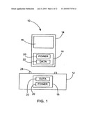 METHODS AND APPARATUSES FOR DOCKING A PORTABLE ELECTRONIC DEVICE THAT HAS A PLANAR LIKE CONFIGURATION AND THAT OPERATES IN MULTIPLE ORIENTATIONS diagram and image