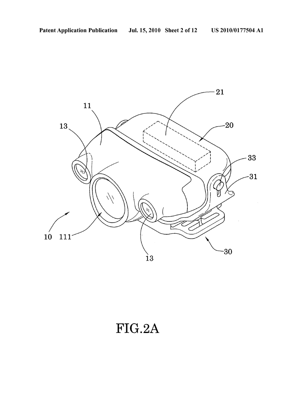 Rotatable headlamp - diagram, schematic, and image 03