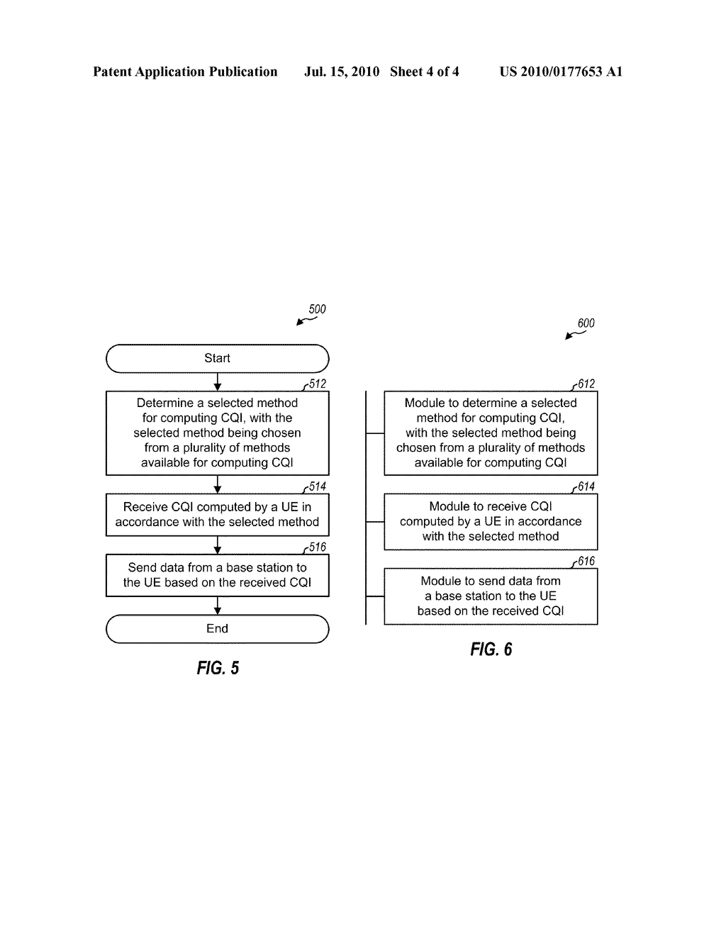 METHOD AND APPARATUS FOR COMPUTING AND REPORTING CHANNEL QUALITY INDICATION (CQI) - diagram, schematic, and image 05