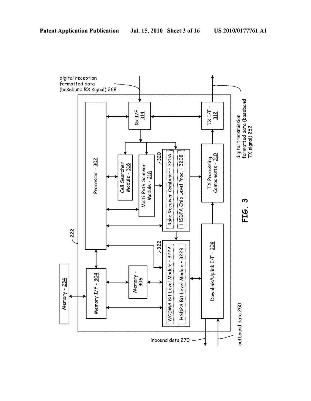 WIRELESS TERMINAL TURBO DECODING MODULE SUPPORTING PACKET SPLITTING AND DECODING - diagram, schematic, and image 04